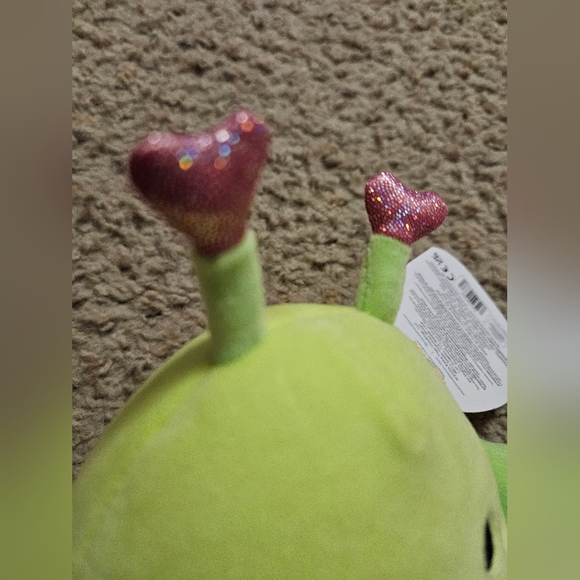 NWT Squishmallows Hadeon the Grasshopper 5" Valentine's Day - Picture 8 of 9